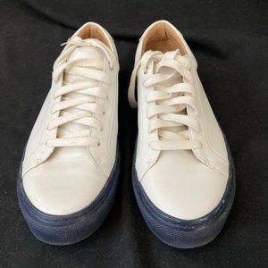 Banana Republic white leather sneakers